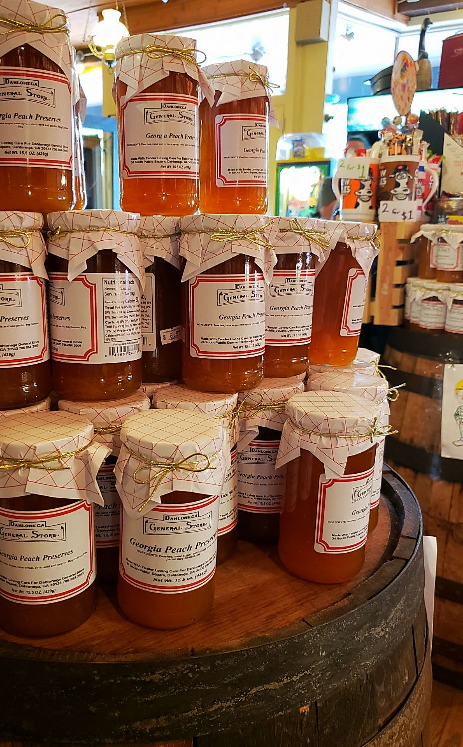 dahlonega georgia general store display