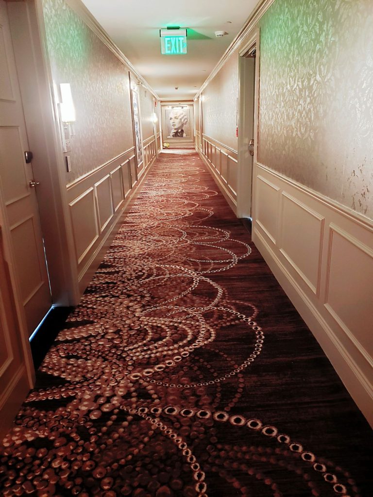 hallway in read house hotel