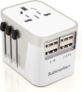 travel power adapter for hotel